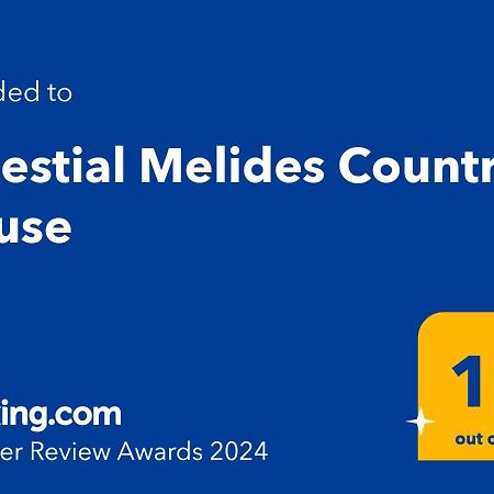 Celestial Melides Country House Exteriör bild